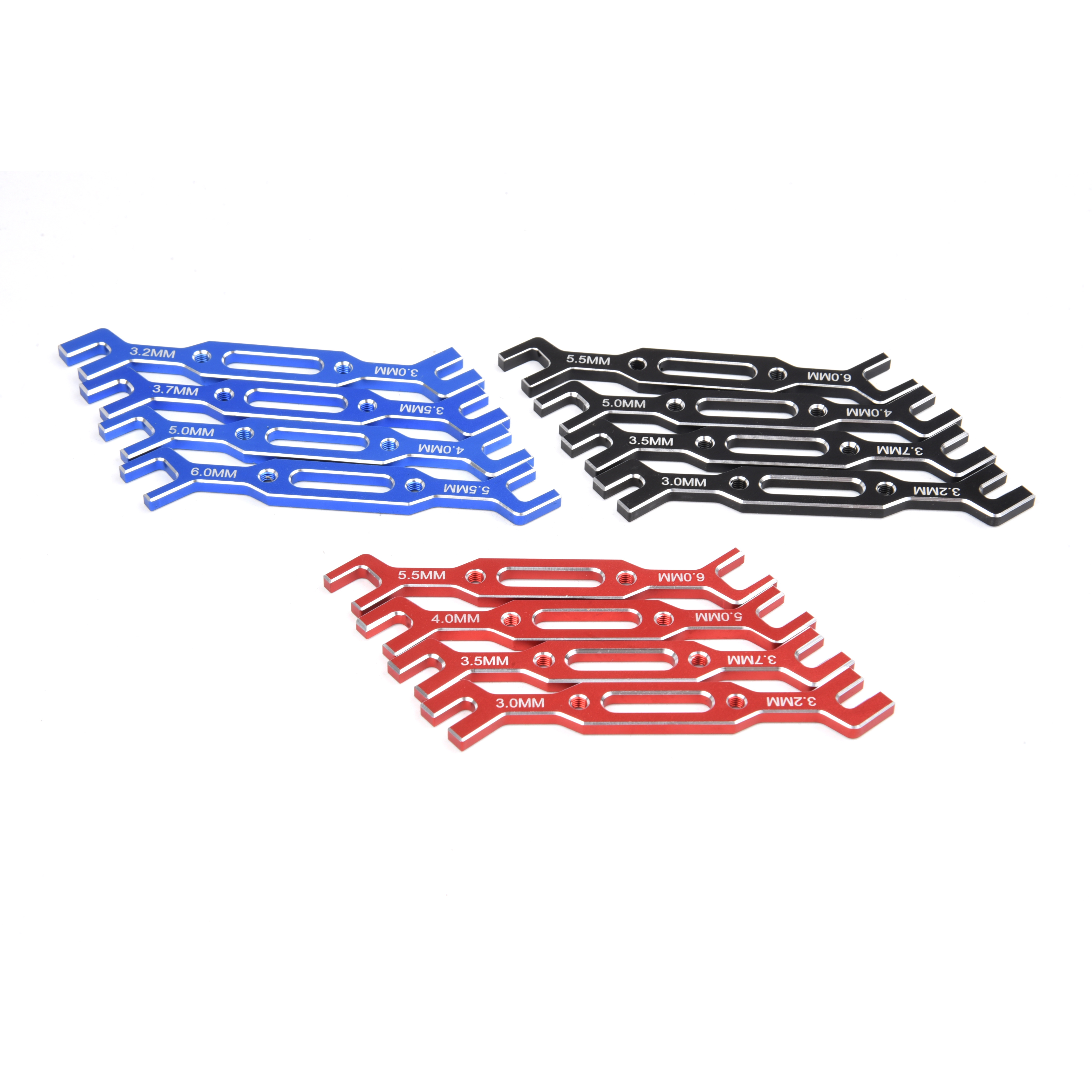 Rc Hobby Nut - 4Pcs Wrench 3/3.2/3.5/3.7/4/5/5.5/6Mm Turnbuckle Nut Ball