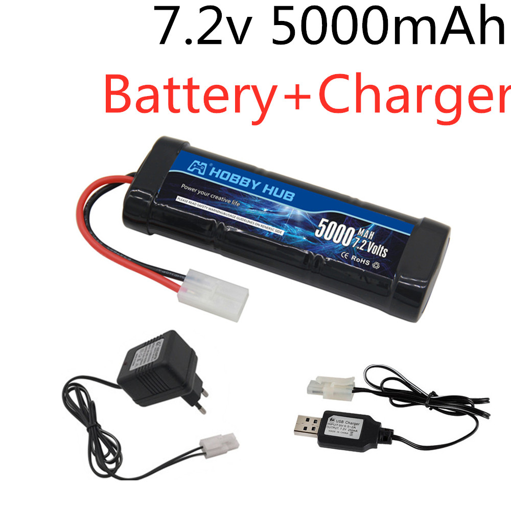 7.2V 5000mAh Ni-MH Battery Pac - Rc Hobby Racing avis et prix