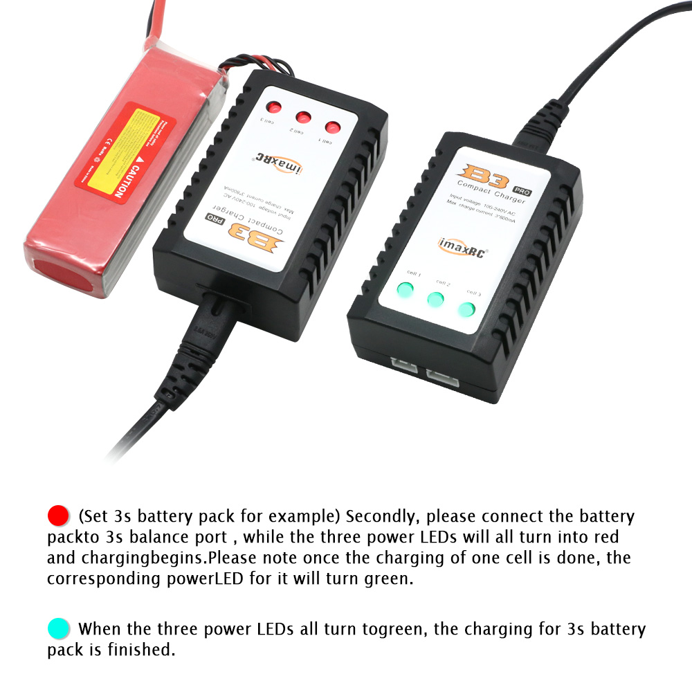Imax B3 Pro 2-3S Charger 7.4v  - Rc Hobby Charger avis et prix