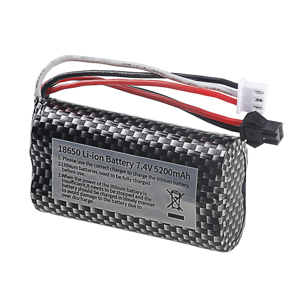 18650 7.4V 5200mAh Li-ion batt - Rc Hobby Charger avis et prix
