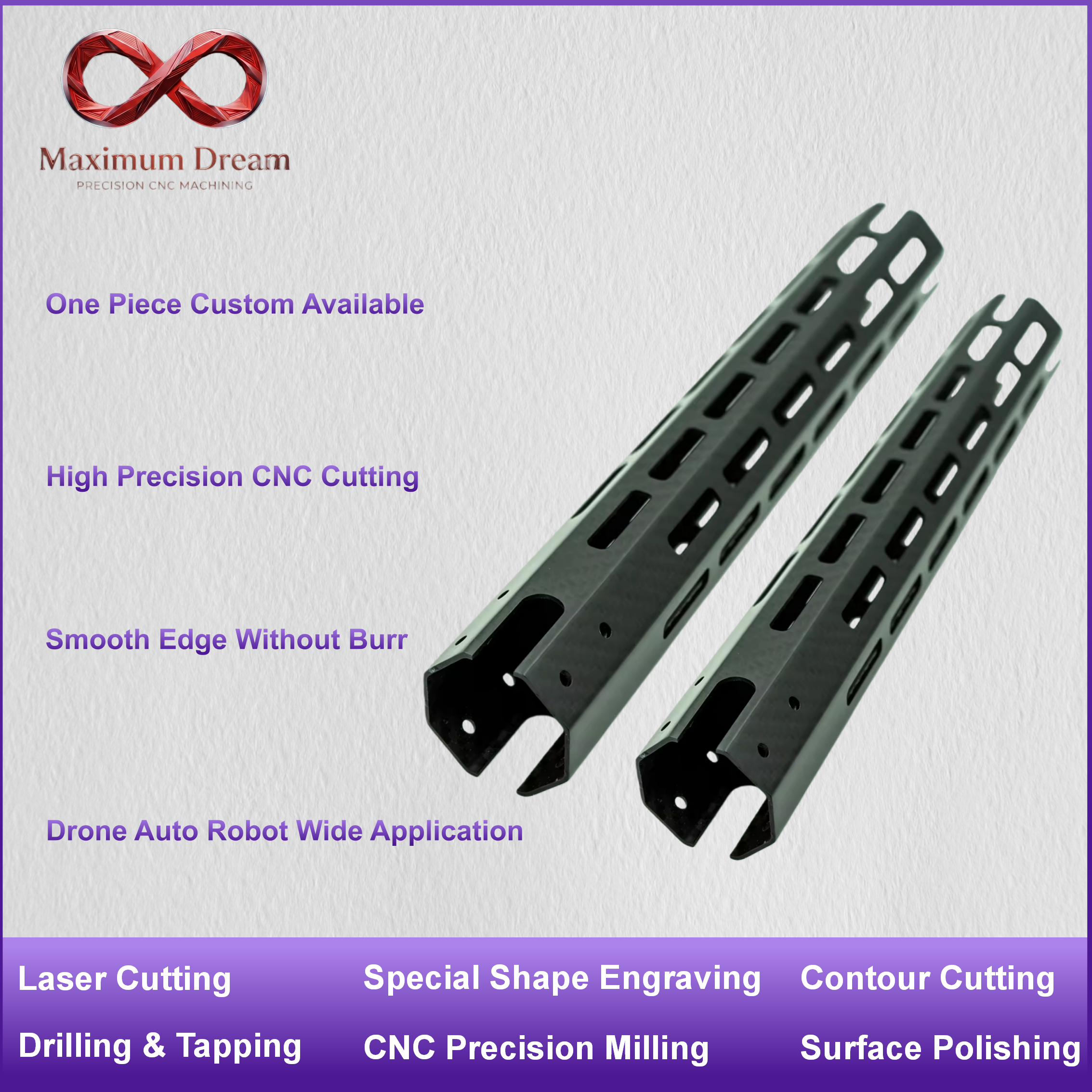 Custom CNC Carbon Fiber Tube D - Rc Hobby Youtube avis et prix