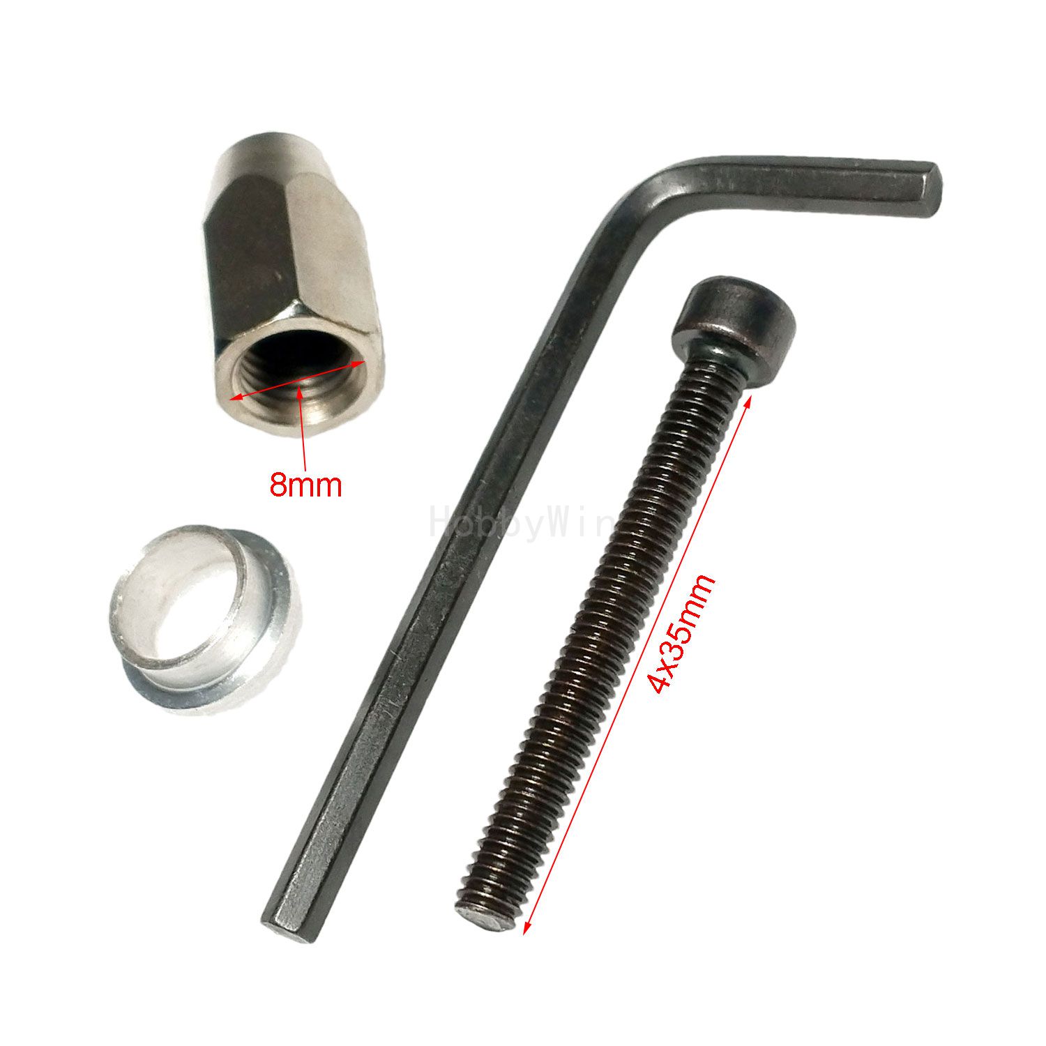 Hex Nut 8mm & Screw 4x25mm for - Rc Hobby Nut avis et prix