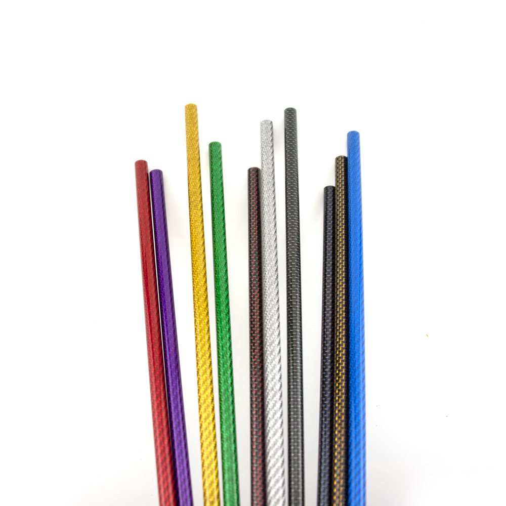 2PCS Carbon Fiber Colored Tube - Rc Hobby Youtube avis et prix