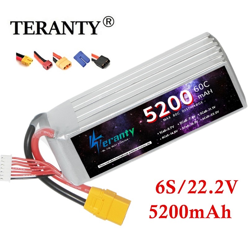 TERANTY 6S 5200mAh Lipo Batter - Rc Hobby Racing avis et prix