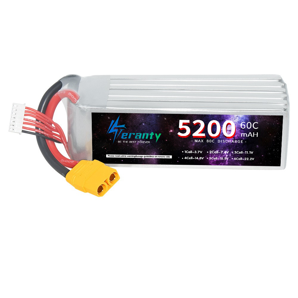 TERANTY 6S 5200mAh Lipo Batter - Rc Hobby Racing avis et prix