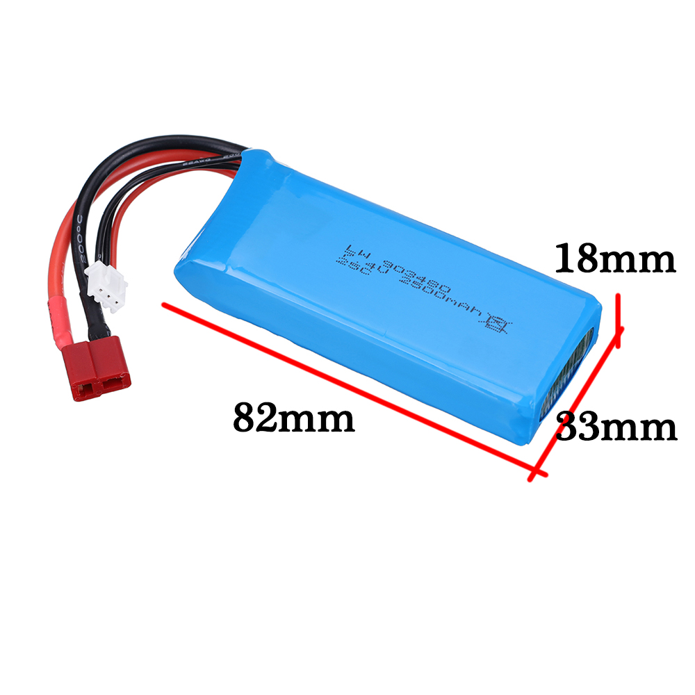 2s 7.4V 2500mAh Lipo Battery C - Rc Hobby Charger avis et prix