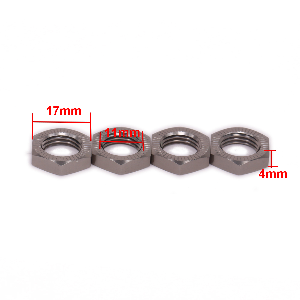 4PCS M17 17mm Wheel Hex Adapte - Rc Hobby Nut avis et prix