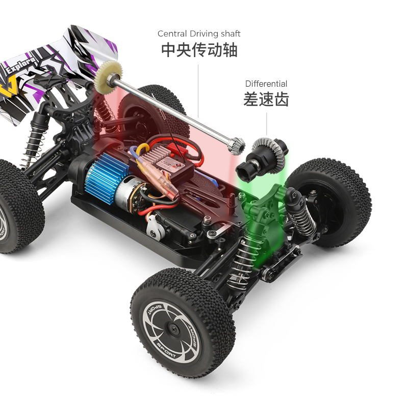 WL Tech 144016 RC Off Road Bug - Rc Hobby Tech avis et prix