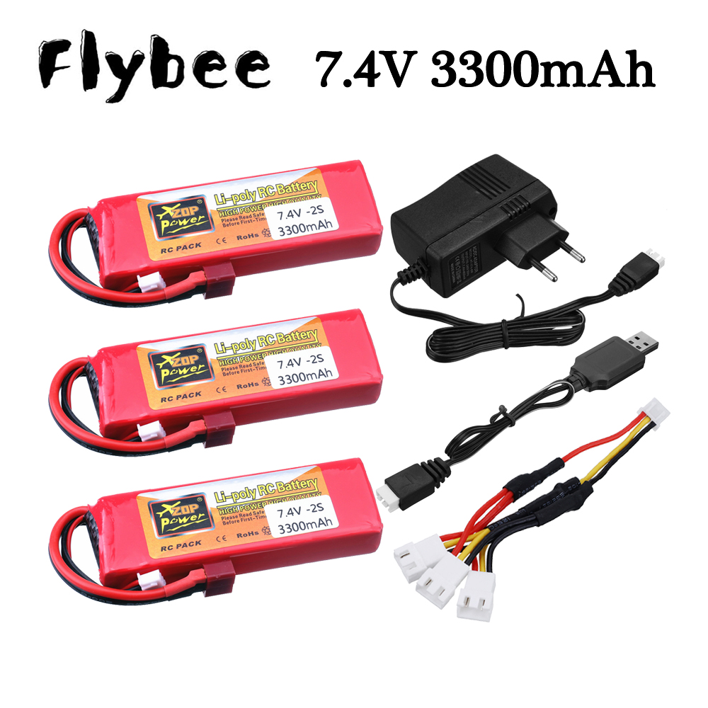 2S 7.4V 3300mAh Lipo Battery C - Rc Hobby Charger avis et prix